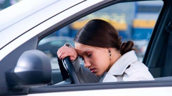 opasnost od vožnje kad je pospana; rizik od pospanosti tijekom vožnje