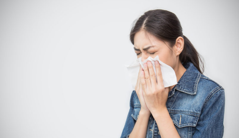 kašlja tijekom gripe