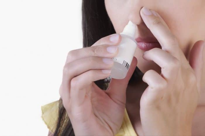 nuspojave korištenja dugotrajnog spreja za nos