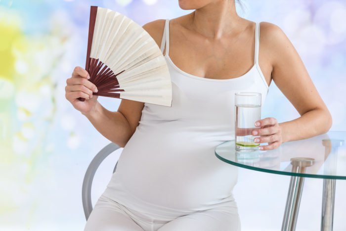 prevladavanje topline tijekom trudnoće